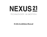 Preview for 1 page of Nexus 21 CL-65e Installation Manual