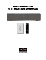 Preview for 1 page of Nexus Audio C-4.4 Installation Instructions Manual