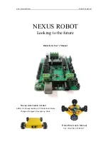 Nexus Automation Nexus Robot User Manual preview