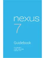 Nexus 7 2012 Manual Book preview