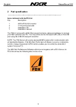 Preview for 7 page of Nexus FDX-kit Installation And Operation Manual