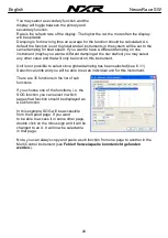 Preview for 25 page of Nexus FDX-kit Installation And Operation Manual