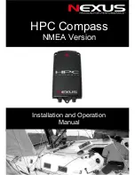 Preview for 1 page of Nexus HPC Compass Installation And Operation Manual