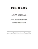 Nexus NBD310MF User Manual preview