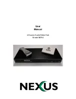 Nexus NSR4 User Manual preview