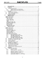 Предварительный просмотр 4 страницы Nexus NX Sea Data Installation And Operation Manual