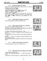 Предварительный просмотр 22 страницы Nexus NX Sea Data Installation And Operation Manual