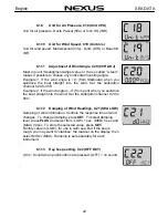 Предварительный просмотр 23 страницы Nexus NX Sea Data Installation And Operation Manual