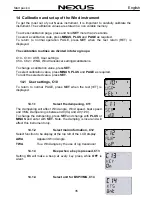 Предварительный просмотр 36 страницы Nexus NX Start Pack 2 Installation And Operation Manual