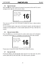 Предварительный просмотр 14 страницы Nexus NX2500 Installation And Operation Manual