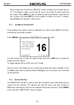 Предварительный просмотр 27 страницы Nexus NX2500 Installation And Operation Manual