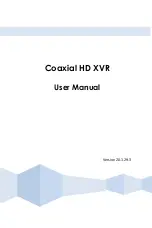 NEXUSCCTV NEXUS XVR Series User Manual предпросмотр