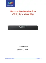 Предварительный просмотр 1 страницы Nexvoo DoubleView Pro User Manual