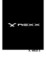 Nexx X. WED 2 Manual preview