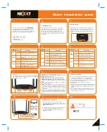 Nexxt Solutions Nyx2600-AC Quick Installation Manual preview