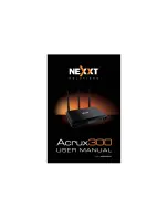 Nexxt Acrux3000 User Manual предпросмотр