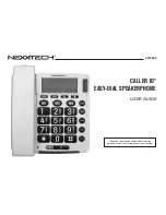 Preview for 1 page of NexxTech CALLER ID User Manual