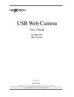 NexxTech USB WEB CAMERA User Manual preview