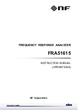 NF FRA51615 Instruction Manual предпросмотр