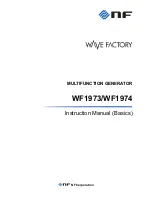 NF WF1973 Instruction Manual предпросмотр