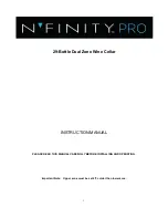 N’Finity Pro 29-Bottle Dual Zone Wine Cellar Instruction Manual preview