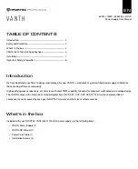 Preview for 2 page of nfortec VANTH 650W Quick Start Manual