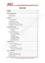 Предварительный просмотр 2 страницы NGI N36100 Series User Manual