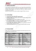 Предварительный просмотр 5 страницы NGI N39200 Series User Manual