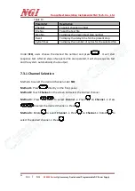 Предварительный просмотр 26 страницы NGI N39200 Series User Manual