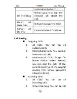 Preview for 75 page of NGM Elvis User Manual