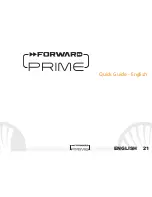 Preview for 21 page of NGM Forward Prime Quick Manual