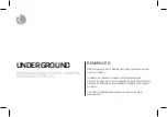 Предварительный просмотр 26 страницы NGS electonics UNDERGROUND User Manual