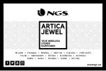 NGS ARTICA JEWEL User Manual preview