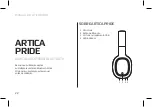 Preview for 22 page of NGS ARTICA PRIDE User Manual