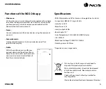 Предварительный просмотр 6 страницы NGS GLEAM 510C User Manual