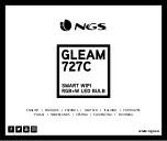 NGS GLEAM 727C User Manual preview