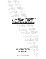 Preview for 1 page of NGS Lo-Bak TRAX Instruction Manual