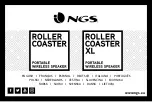 NGS Roller Coaster User Manual preview