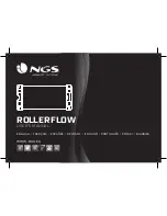 NGS ROLLER FLOW User Manual предпросмотр