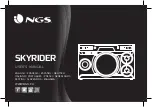 NGS SKYRIDER User Manual preview