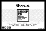 NGS SNOOP RB Manual preview