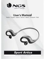 NGS Sport Artica User Manual предпросмотр