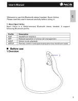 Preview for 2 page of NGS Sport Artica User Manual