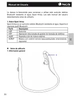 Предварительный просмотр 19 страницы NGS Sport Artica User Manual