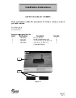 Preview for 1 page of NGX Technologies 26704801 Installation Instructions