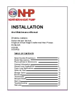 NHP XTerra Series Installation And Maintenance Manual предпросмотр