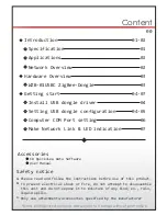 Preview for 2 page of NHR WZB-01USB User Manual