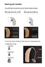 Preview for 2 page of NHS Phonak Auto M Quick Start Manual