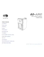 Предварительный просмотр 1 страницы NHT 02-ARC Installation Manual