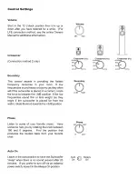 Preview for 4 page of NHT b-12d Setup Manual